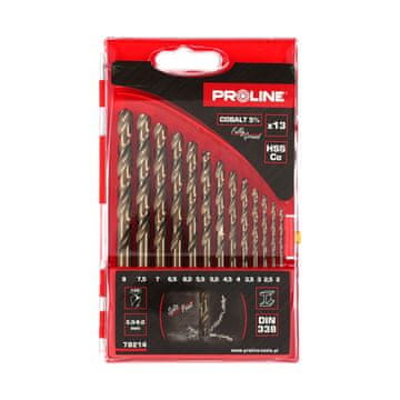 slomart Svrdla za metal Proline HSS-CO 5% DIN338, 13 kom (2-8mm)