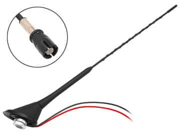 slomart Antena za auto Blow za VW Group Raku II, pasivna, 40 cm