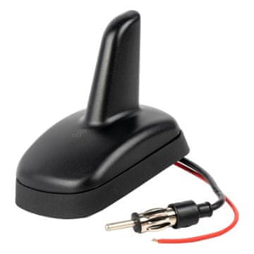 slomart Auto antena AMiO "morska plovka" s pojačalom, DIN, crna