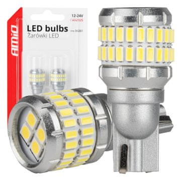 slomart AMiO T15 W16W LED žarulje CANBUS 52xSMD 3014/3030 White (12V/24V)