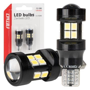 slomart AMiO T15 W16W LED žarulje CANBUS 15xSMD 2835 White (12V/24V)