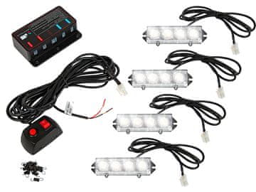 slomart Upozoravajuća svjetla BLOW stroboskop LED 12V, narančasta