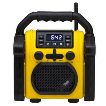 slomart Adler AD 1911 građevinski radio s Bluetooth, IPX54