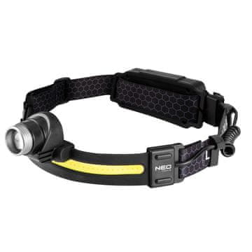 slomart NEO TOOLS BELT 2.0 LED naglavna svjetiljka, 800 lm, senzor pokreta