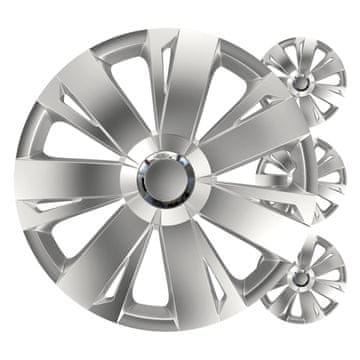 slomart Poklopci za felge 4/1 kompleta VERSACO Energy srebrni 16"