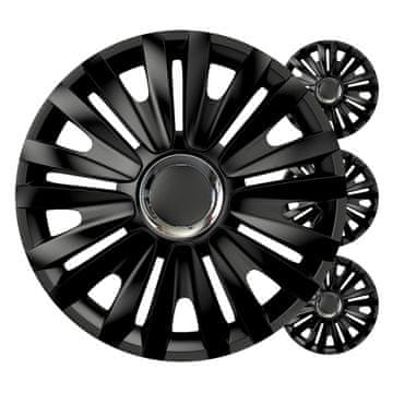 slomart Poklopci za felge 4/1 kompleta VERSACO Royal crni 15"