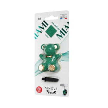 slomart VINOVE Vibear Miami - miris za auto, medvjedić, do 60 dana