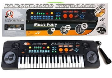 Klavijaturne orgulje s mikrofonom, 37 tipki, USB