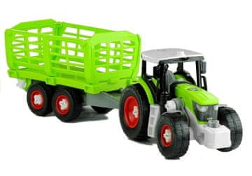 Traktor koji se može odvrnuti s prikolicom za otvaranje 43 cm