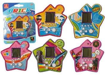 slomart Elektronička handheld Tetris igra, Ljubičasta