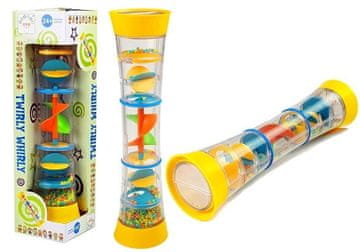 slomart Igračka zvečka Labirint s kuglicama Twirly - LEAN TOYS