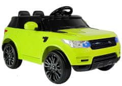 AUTONA LEAN CARS Dječji auto na akumulator HL1638 LED, MP3, daljinski upravljač, zeleni