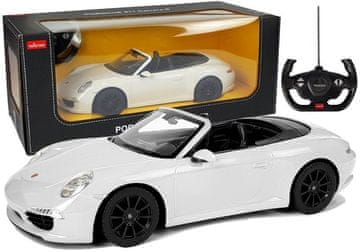 Rastar Porsche 911 Carrera S Auto na daljinsko upravljanje RC bijeli 1:12