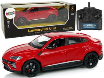Automobil na daljinsko upravljanje 1:24 Lamborghini Urus crveni 2.4 G svjetla