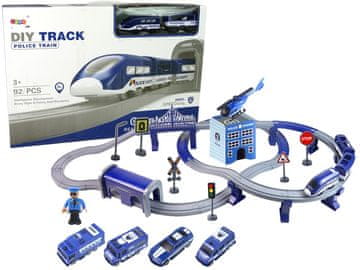 Vlak gradske policije plavi 203 km/h set
