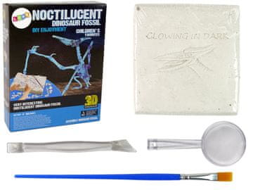 slomart Arheološki set LEAN TOYS: Iskopavanje dinosaura Pteranodon s 3D hologramom