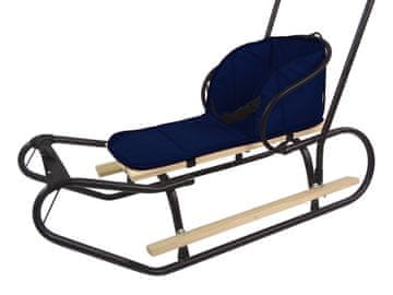 Mekani madrac Sleigh s tri kopče, tamnoplava
