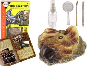 slomart LEAN TOYS Edukacijski komplet: Arheološko otkriće - Triceratops
