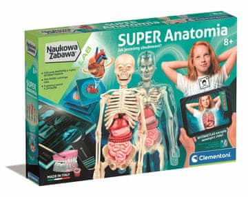 Clementoni Znanstvena zabava Super Anatomija Poljski jezik 50919