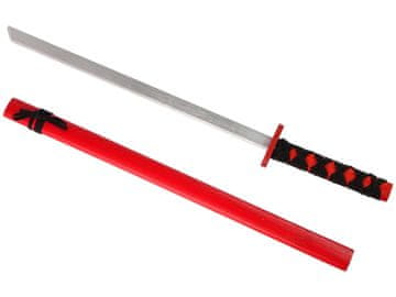 slomart Drveni mač LEAN TOYS, crveni, 73 cm