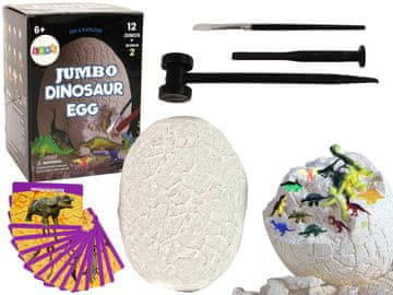 slomart Arheološki Set: Iskopavanje Jaja s 12 Figuricama Dinosaura