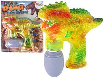 slomart LEAN TOYS Puhalica za sapunaste mjehuriće Dinosaur, jaje