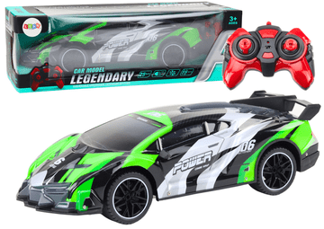 slomart LEAN TOYS RC Auto Sport 1:10 sa svjetlima, zeleni