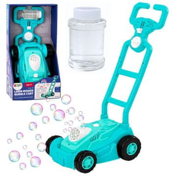 slomart LEAN TOYS Stroj za mjehuriće, kosilica, plava