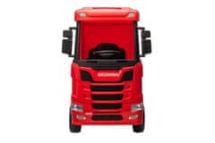 AUTONA LEAN CARS HL698 dječji auto Scania 500R na akumulator 4x4, crveni lakirani