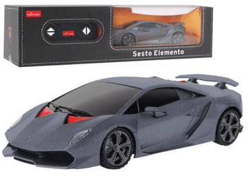 Rastar RC sportski automobil na daljinsko upravljanje Lamborghini Sesto Elemento sivi 1:24