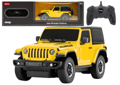 Rastar JEEP Wrangler JL Rubicon Auto na daljinsko upravljanje žuti 1:24
