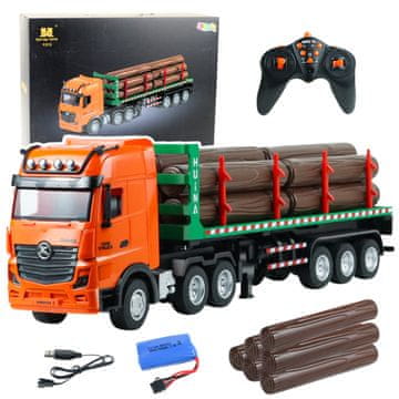 Huina 1:18 RC kamion za prijevoz drva na daljinsko upravljanje