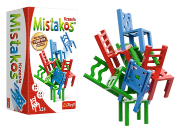 GR Mistakos Bitka za stolice arkadna igra Trefl 02075