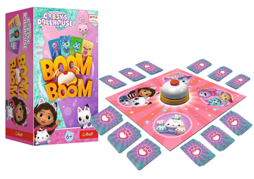 slomart TREFL GRY Boom Boom Gabi's Dollhouse - Obiteljska igra
