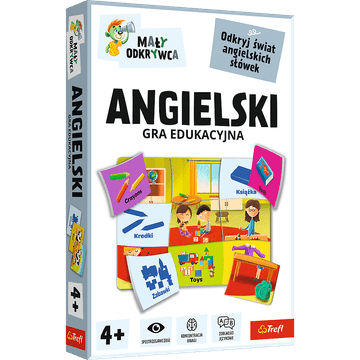 slomart Igra za djecu: Engleski Mali Istraživač Trefl 02812