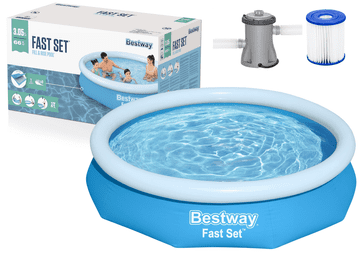 slomart Bestway 57458 bazen na napuhavanje s prstenom 305 x 66 cm