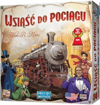 slomart Družabna igra Ticket to Ride: SAD