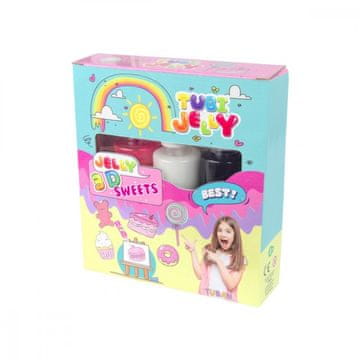 slomart Set Tubi Jelly 3 boje - slatkiši