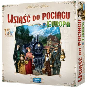 slomart Rebel Ticket to Ride: Europa 15. obljetnica, društvena igra