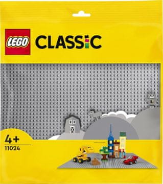 slomart LEGO Classic Podloga za gradnju, siva (11024)