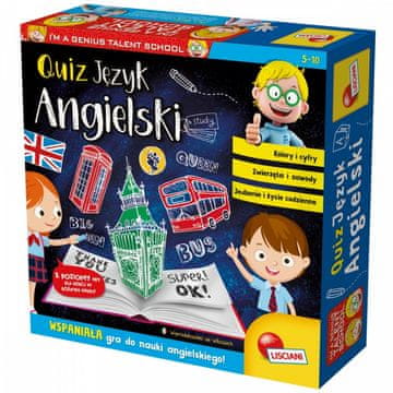 slomart Liscianni - Igra 'Im a Genius Quiz' - engleski jezik
