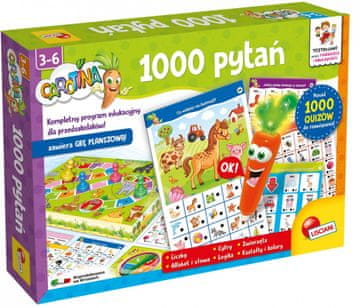 slomart LISCIANI - Igra Carotina 1000 pitanja