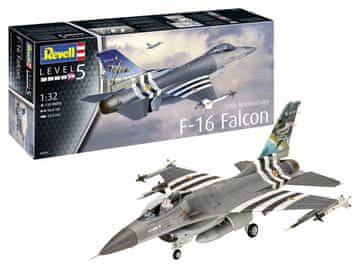 slomart REVELL 3038025 model aviona F-16 Falcon 1/32, 50th Anniversary