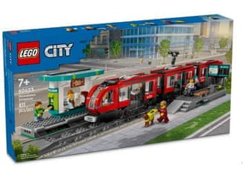 slomart LEGO City 60423 Gradski tramvaj i stanica, 811 dijelova