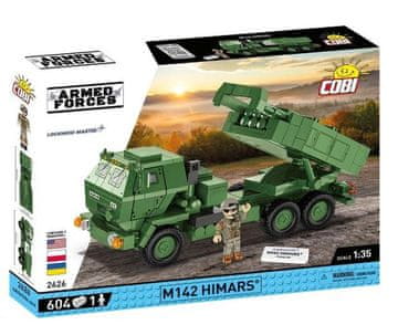 slomart COBI KLOCKI M142 HIMARS građevinski blokovi, 604 elementa