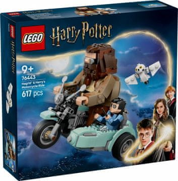 slomart LEGO Harry Potter 76443 Hagridova i Harryjeva vožnja motorom