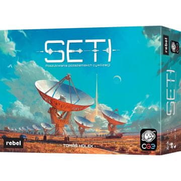 slomart Rebel SETI: Potraga za izvanzemaljskim civilizacijama, društvena igra