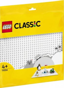 slomart LEGO Classic 11026 Bijela podloga za gradnju
