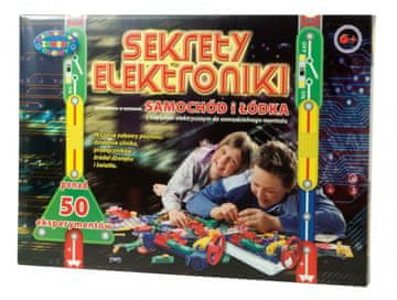 slomart Set elektronike 'Tajne' - auto i brod (50 eksperimenata)