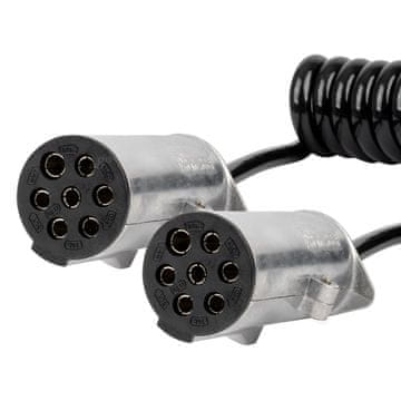 slomart Spiralni kabel za poluprikolicu (2x 7-pin tip N) 5m, 24V